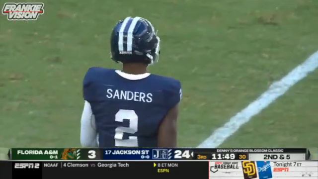 Shedeur Sanders Lights it up in Miami w/ 29-33, 323 yds and 5 Tds vs Florida A&M смотреть онлайн