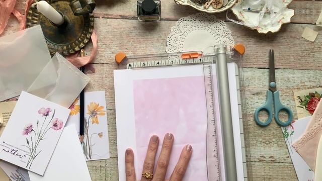 Vellum Pockets Tutorial | Dainty Embellishments For Journals And Cards