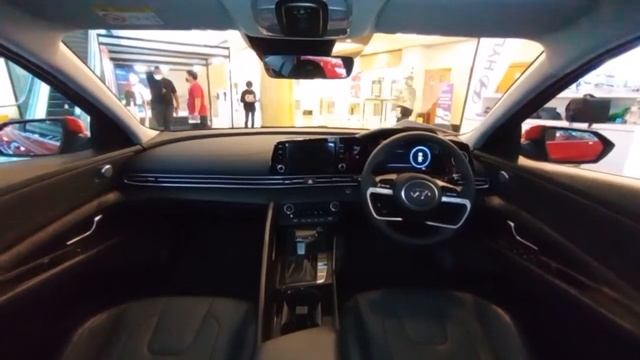 Hyundai Elantra Premium (Avante, CN7) 1.6 6AT Red Walkaround Exterior And Interior (Brunei)