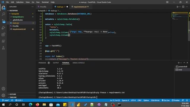 Deploying a FastAPI Web App on Heroku with Database Connections | PostgreSQL смотреть онлайн