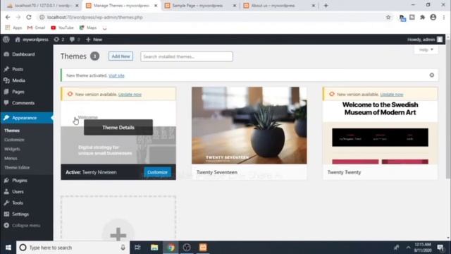Wordpress tutorials Part-02 | Admin Panel Dashboard Overview in Hindi | Beginners Guide to WordPres смотреть онлайн