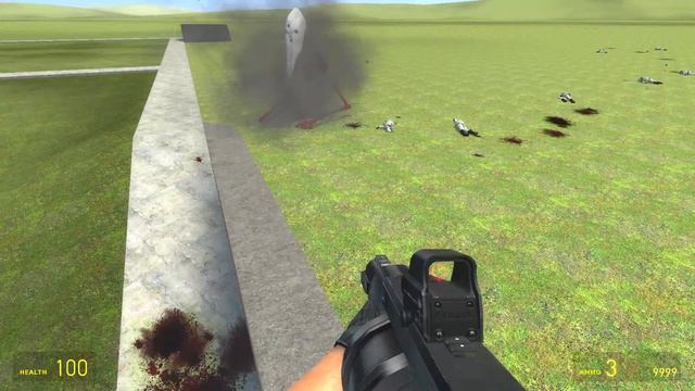 killing Trevor Henderson monsters in Garrys mod смотреть онлайн