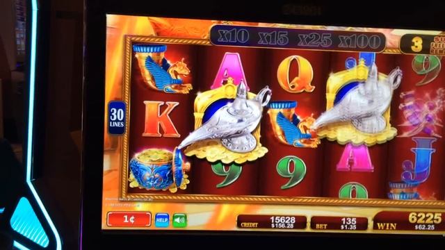 Lamp of Destiny Slot Machine - Konami - Multiple Bonuses! смотреть онлайн