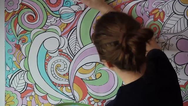 РАСКРАСКИ АНТИСТРЕСС | Зентангл Дудлинг | Большая раскраска | Zentangle |Buntarke