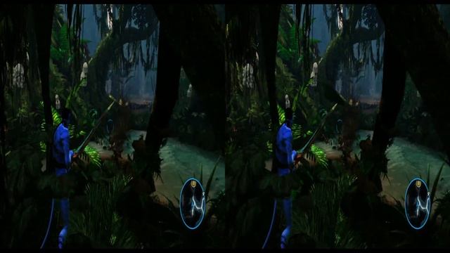 James Cameron's AVATAR the Game - 3D sample - Игра Аватар - фрагмент игры в 3D - Let's Play Gamepla смотреть онлайн