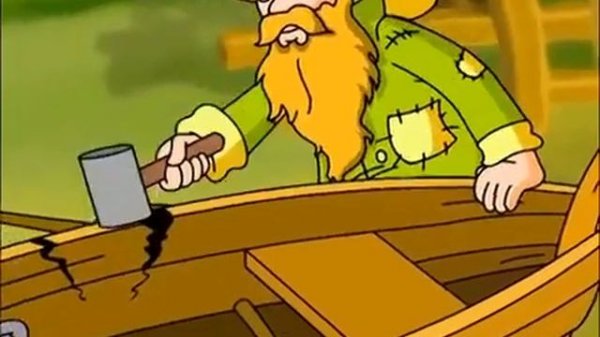 The fisherman and the fish. Story 1. Part 1. Starlight 2 класс. Сказка рыбак и рыбка.Часть 1. Видео