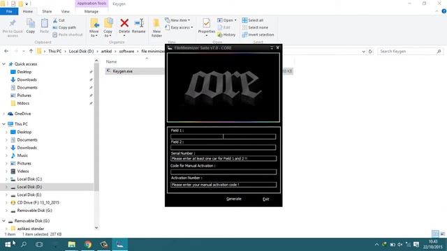 cara instal dan cara menggunakan keygen file minimizer смотреть онлайн