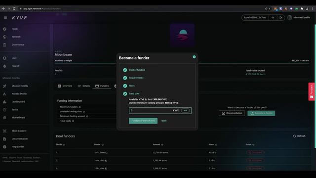 Гайд на тестнет Korellia проекта KYVE Network. смотреть онлайн