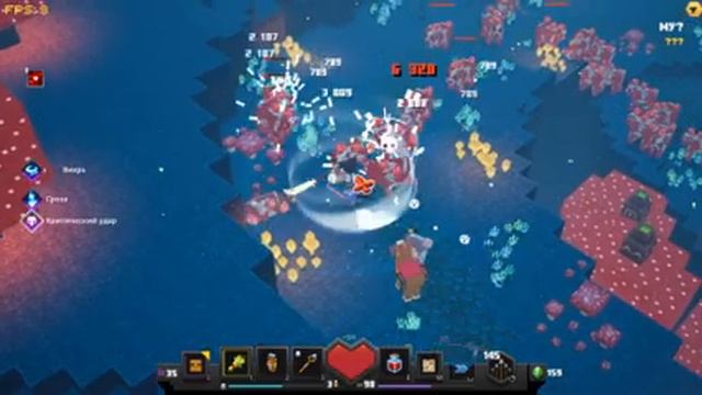 Minecraft Dungeons прошёл уровень с гребными коровами