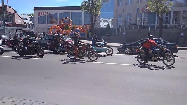 Открытие мото сезона 2018 в Сморгони смотреть онлайн