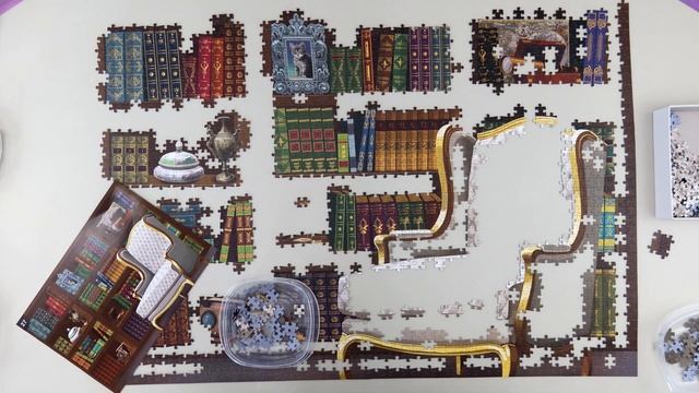 Bag 12 (Q&A) Section 27 Of EPIC 54,000 Piece Jigsaw Puzzle: Travel Around Art From Grafika