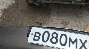 Снятие переднего бампера Lexus RX 300 1 поколение