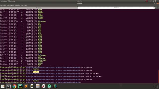 how fix dev kvm device permission denied android studio in ubuntu 2021? смотреть онлайн