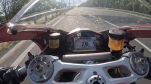 Ducati Panigale 1299 максимальная скорость.