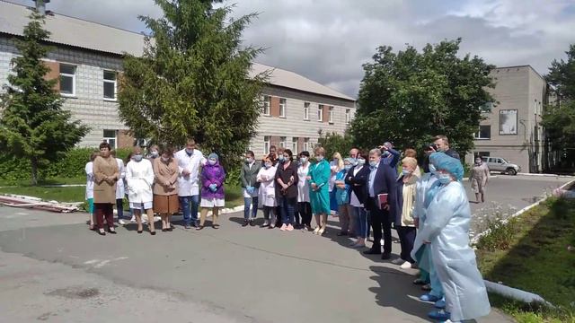 Депутат Ильенко В.П. поздравляет дистанционно врачей с ДНЁМ МЕДИЦИНСКОГО РАБОТНИКА | Колывань | ЦРБ смотреть онлайн