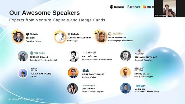 Cipholio Webinar | All That Glitters: Macro Trends Mesh up & Panel Discussion on Layer 2 Investment смотреть онлайн