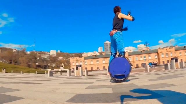 MONOKOLESO. INMOTION V10F. SKILL. #monowheel #euc смотреть онлайн