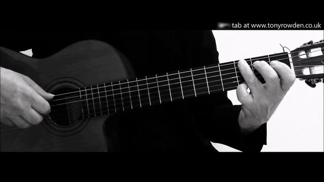 All I've Got To Do - Beatles Fingerstyle Guitar Solo - Link To TAB In Description