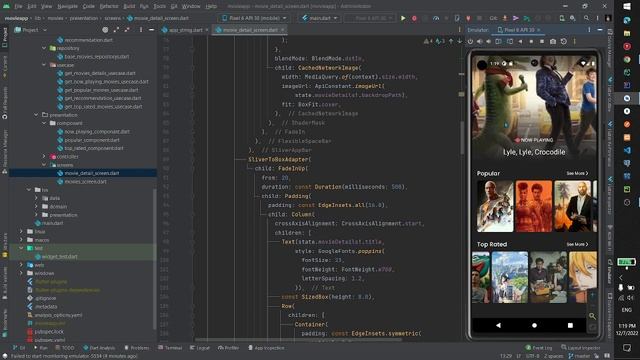 movie App flutter Bloc смотреть онлайн