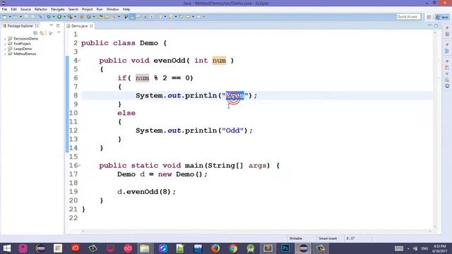 63. Java method to determine Even Odd - Pashto смотреть онлайн