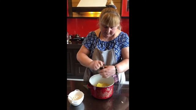 Драник в горшке с мясом и грибами. ( как готовить) смотреть онлайн
