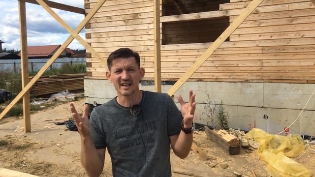 Сухой профилированный брус. Качество бывает разное. смотреть онлайн