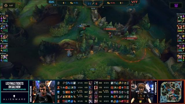 SK vs VIT Highlights | LEC Summer 2019 Week 8 Day 1 | SK Gaming vs Vitality смотреть онлайн