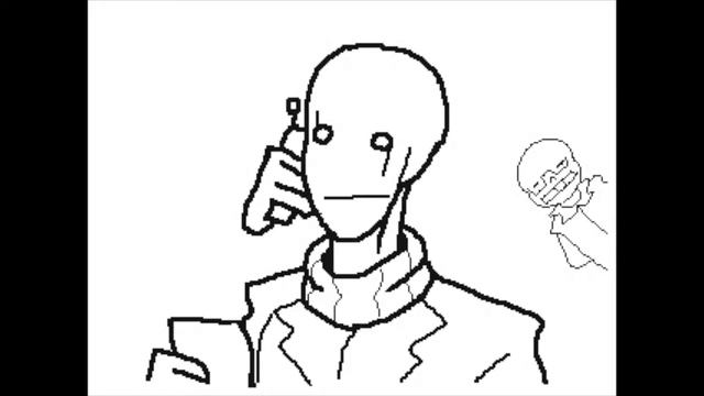[Undertale Animation] Gaster Would Like A LA AA A R G E смотреть онлайн