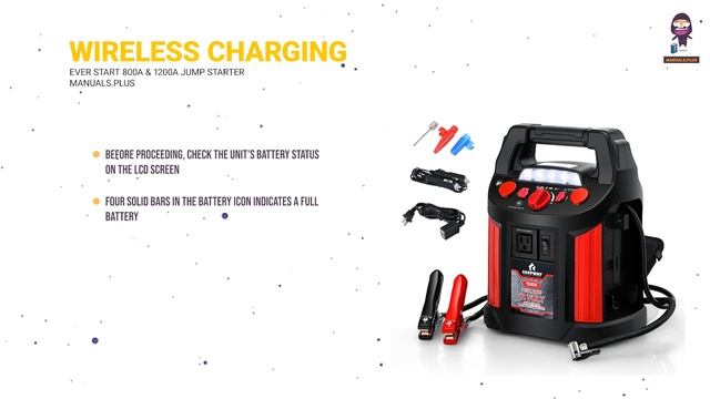 EverStart Maxx Jump Starter Manual 800-1200 Amp Battery Jump-Starter | User Guide