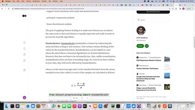 Sklearn pipeline and apply Standardscaling смотреть онлайн
