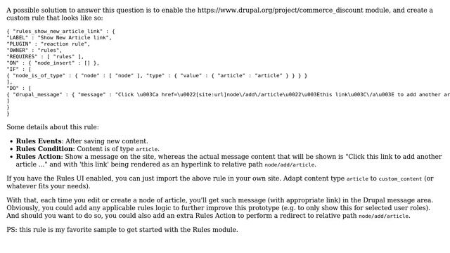 Drupal: Stop from going to node on content creation (3 Solutions!!) смотреть онлайн