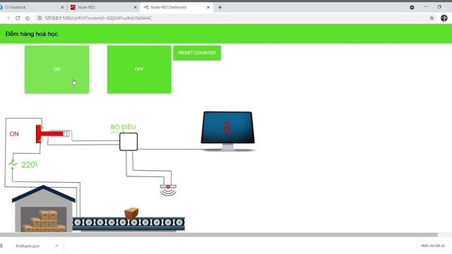 [2021-05-08] Node Red SVG minh họa đếm kho hàng смотреть онлайн