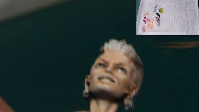 Роспись миниатюры Savage Girl #1 смотреть онлайн