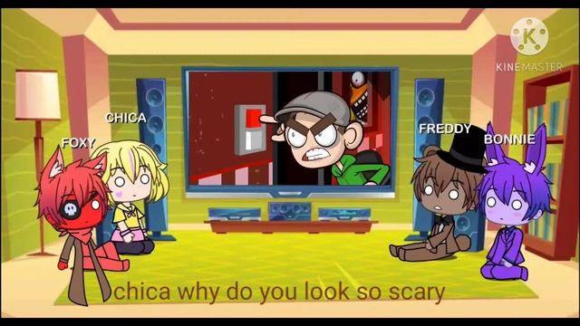 fnaf 1 gang react to five nights at freddy animation jacksepticeye animated смотреть онлайн