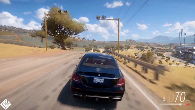 Forza Horizon 5 Mercedes AMG E63s BRABUS 800 4K смотреть онлайн