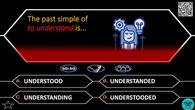 Irregular Verbs: Who Wants to Be a Millionaire Game! смотреть онлайн