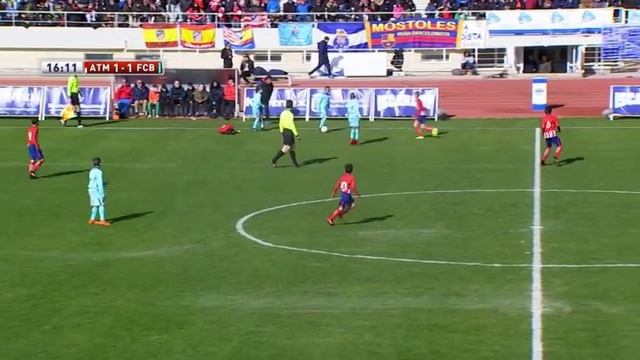 Iscar Cup 2018 (Semifinal): Atlético de Madrid - FC Barcelona Benjamín A смотреть онлайн