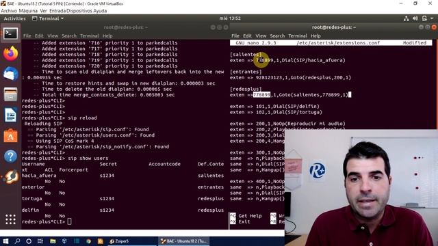? ASTERISK TUTORIAL 06 ?Llamadas Salientes? смотреть онлайн