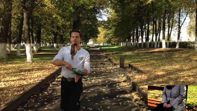 KASSТРОМА Александр Kass жонглирование бутылками Много ли мусора в Костроме? смотреть онлайн
