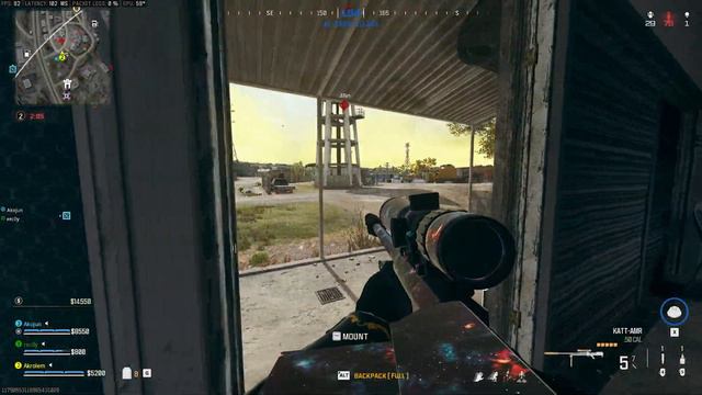 ЛУЧШАЯ СНАЙПЕРКА КОТОРАЯ ВАНШОТИТ - СБОРКА (KATT AMR) - CALL OF DUTY WARZONE