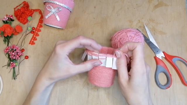 Кошик з паперового стаканчика і ниток! смотреть онлайн