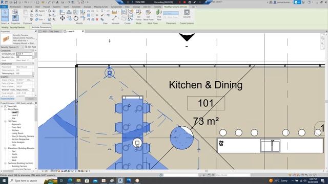 How to use BIM Plugin for CCTV Wisenet Camera | 3D Field of View On Revit смотреть онлайн