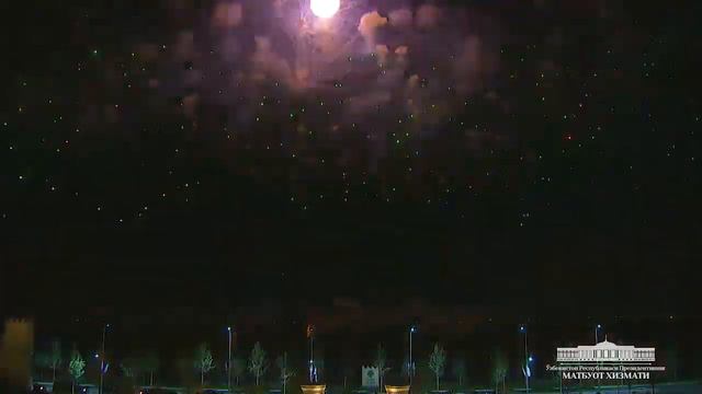 Салют в честь Самаркандского саммита ШОС смотреть онлайн