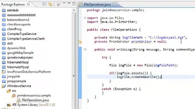 Java Windows Service Örneği смотреть онлайн