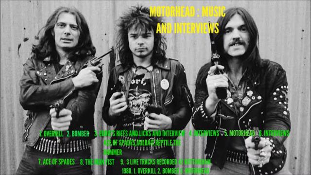MOTORHEAD R.I.P. FAST EDDIE 😢 INTERVIEWS AND MUSIC