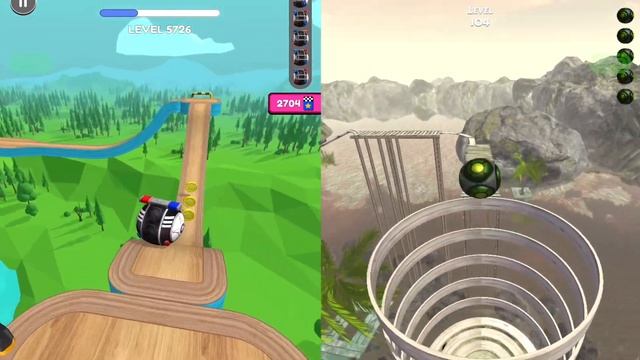 Going Balls Vs Sky Rolling Ball 3D, Rollance Adventure Balls - Satisfying Ball Games New Big Update смотреть онлайн