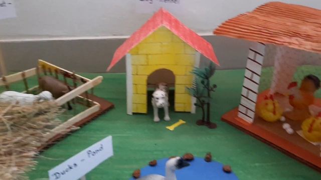 Animal Homes School Project # Farm House Project # Domestic animal shelter model #Farm Animals Home смотреть онлайн