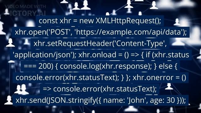 How to make HTTP request in Javascript? смотреть онлайн