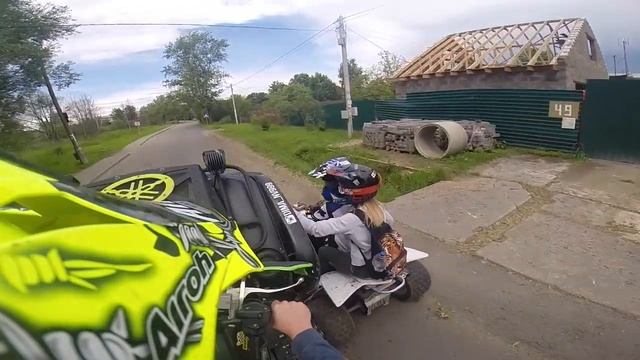 Crazy weekend with Yamaha Grizzly 700 & YFZ 450™ смотреть онлайн