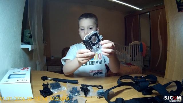 Камера SJCAM 4000 Wi-Fi смотреть онлайн
